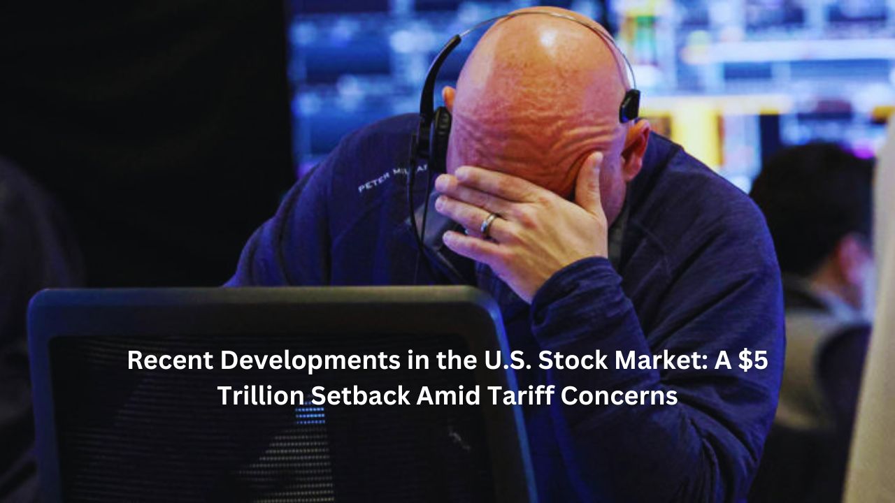 U.S. Stock Market Update $5 Trillion Lost