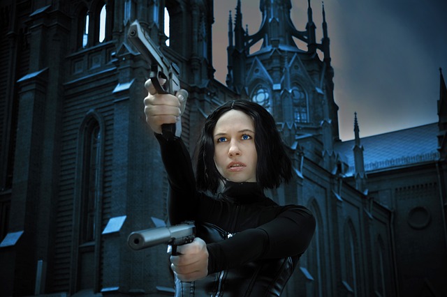 woman, actress, cosplay, vampire, gothic, fantasy, costume, character, weapons, cannon, lycans, celine, another world, corset, movie, hollywood, action movie, action movie, action movie, action movie, action movie, action movie